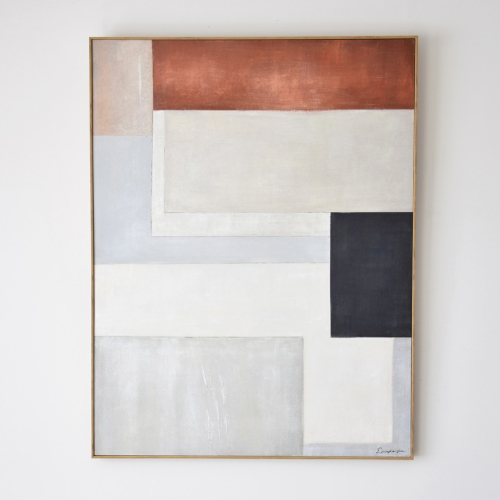 CUADRO COLORES PASTEL TERRACOTA