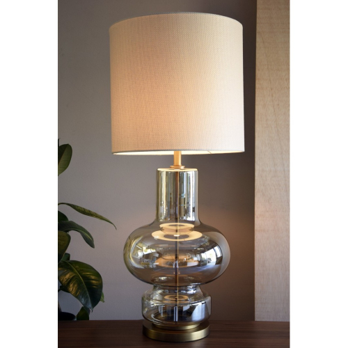 Lámpara de Mesa Ambar Cristal