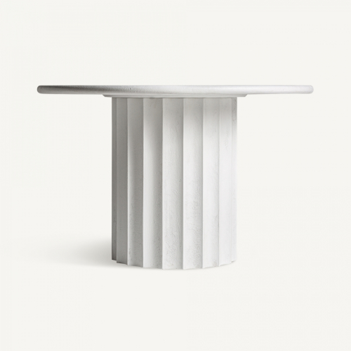mesa blanca madera resina