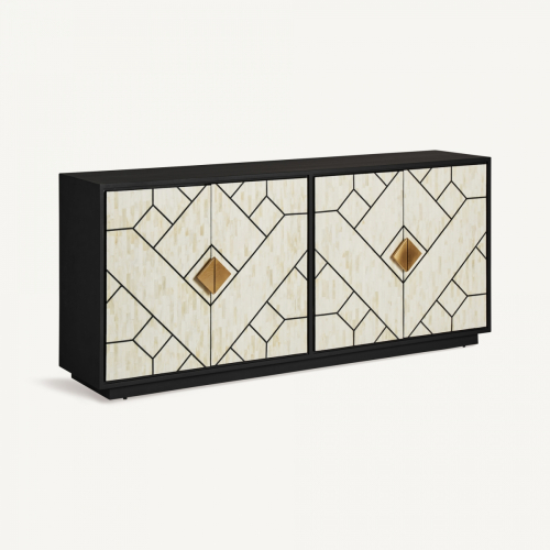 aparador estilo artdecó de hueso