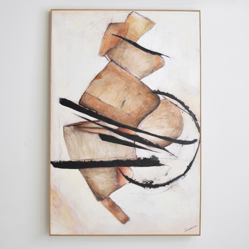 Cuadro Pastel Movimiento