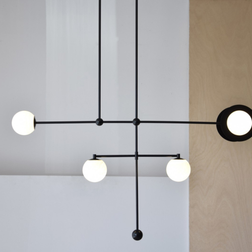 Lámpara de Techo Alabastro Metal