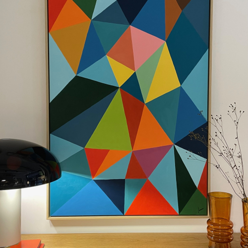 cuadro-abstracto-geometrico-triangulos