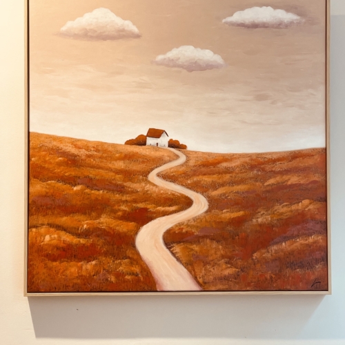 Cuadro Paisaje Camino
