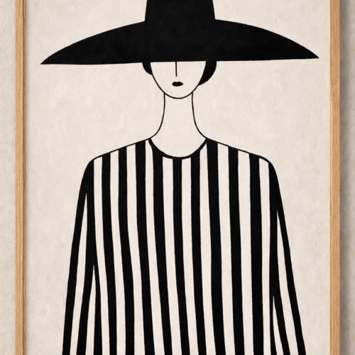 Cuadro Lady Alma Strypes